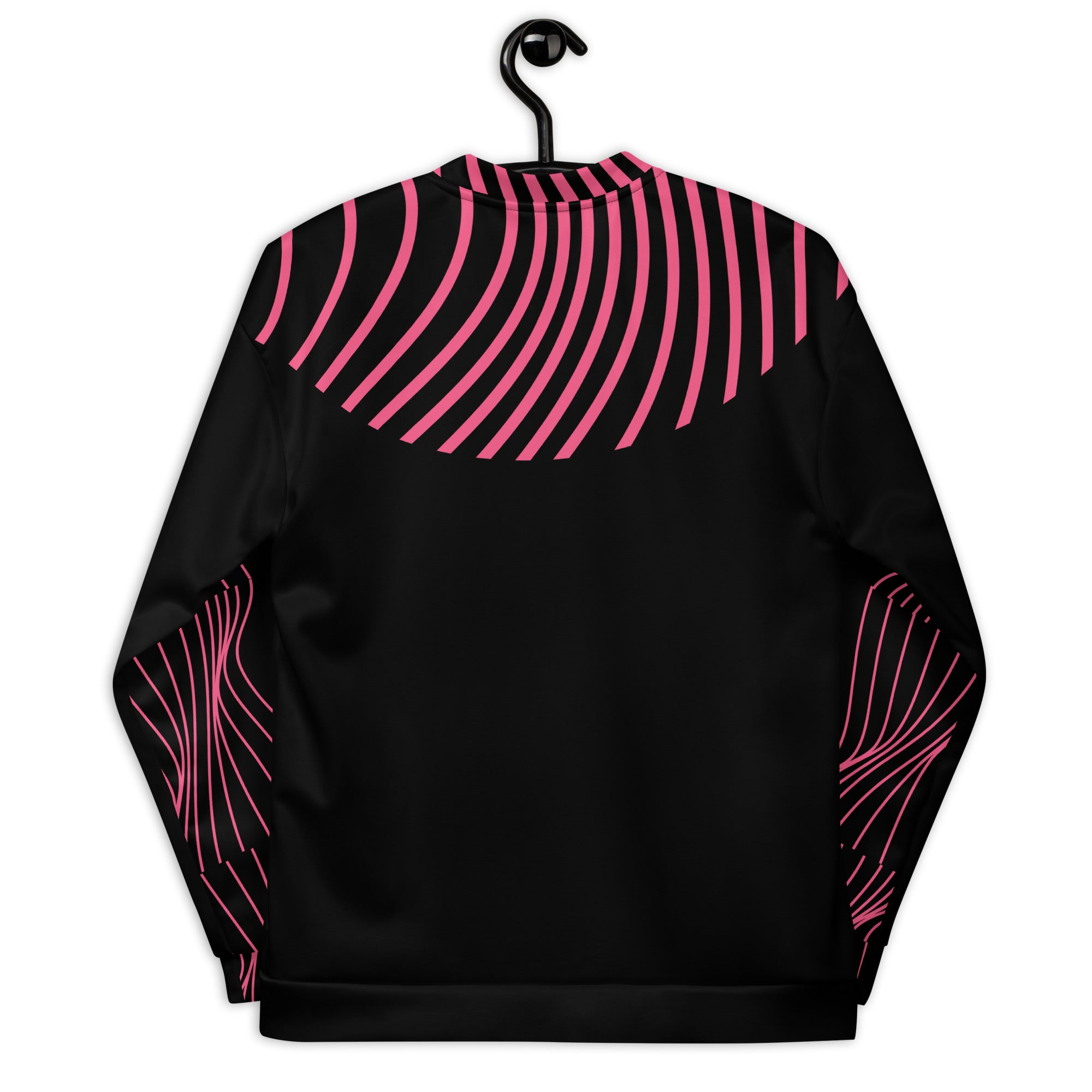 Unisex Bomber Jacket. Workout Cover Full Zipper Jacket. Streetwear. Ripple FX by WickedYo.